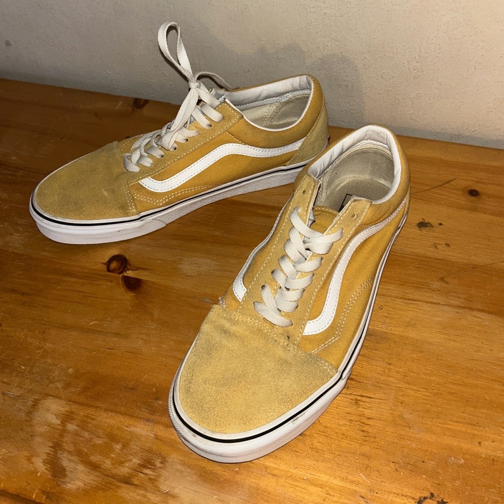 Yellow Vans men’s size 10.5